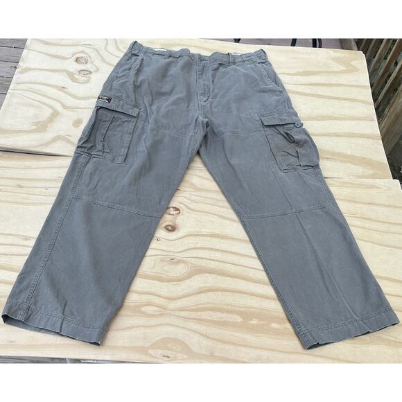 Abercrombie & Fitch Other - RARE ABERCROMBIE & FITCH Cargo Pants Pockets Men's 100% Cotton Green SIZE 38R‎